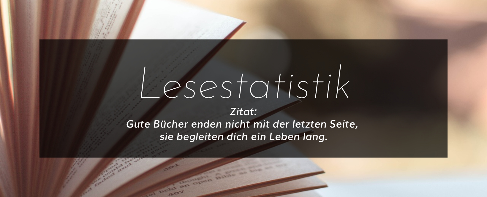 Lesestatistik 📖